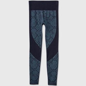 Joy Lab Snakeskin Jacquard 7/8 Leggings